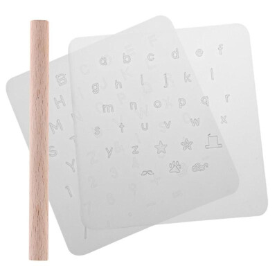 

DIY Leather Punch Alphabet Letter Number Stamper Set Plastic Leather Tool
