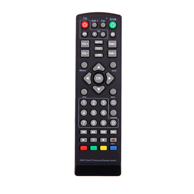 

1Pc Universal Remote Control Replacement for TV DVB-T2 Remote Control