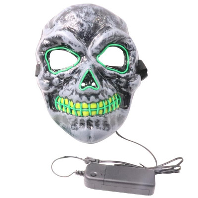 

Halloween Party Mask LED Scary Flash Mask EL Line Light Mask Cosplay Mask Party Clothing Mask Supplies Multi-color Optional