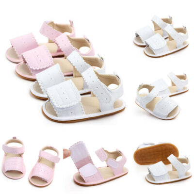 

Newborn Infant Baby Girl Soft Sole Sandals Toddler Summer Shoes Princess Sandals