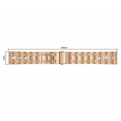 

〖Follure〗Fashion Crystal Metal Watch Band Wrist Strap For Fitbit Versa