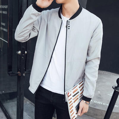 

Mens Jacket Fashion Warm WiI90er Casual Coat Overcoat Outwear Black Military Zip