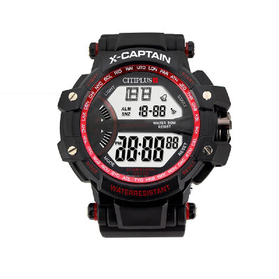 

CITIPLUS T-9 Analog Digital Men Women Watch Week Calendar Fashion Casual Sports Wristwatch 3ATM Waterproof Backlight Snooze Functi