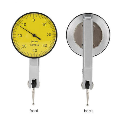 

Greensen Precision 001mm Lever Dial Test Indicator Meter Tool Kit Gage with Grey Case
