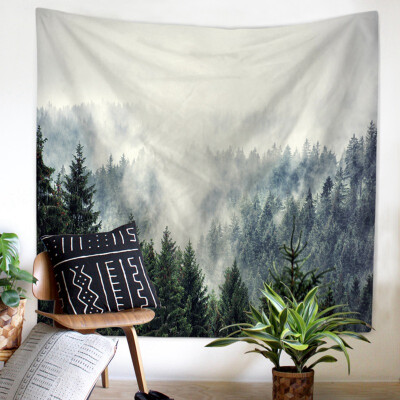 

Wall Hanging Tapestries Sunset Forest Tapestry Ocean And Mountains Wall Hanging Tapestry With Romantic Pictures Art Nature Home