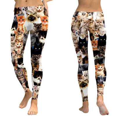 

Tailored Womens Print Workout Leggings Fitness Sports Running Yoga Athletic Pants