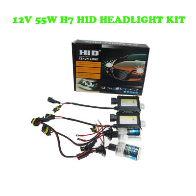 

55W HID Xenon Headlight Hid Bulb H1H4H7H1190059006 Slim Ballast 6000K Car Light Source