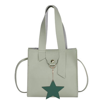 

Women Leather Casual Shoulder Handbags Girls Star Crossbody Messenger Bags