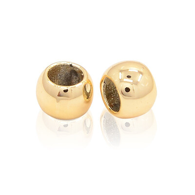 

Nickel Free & Lead Free Unfading Golden Alloy European Beads Large Hole Rondelle Beads 7x5mm Hole 4mm