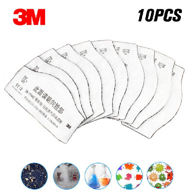 

3M 7744C Anti Dust PM25 Activated Carbon Mask Filter Face Masks Insert Protective Filter for Model 7772 Model 7771 Respirator Ma