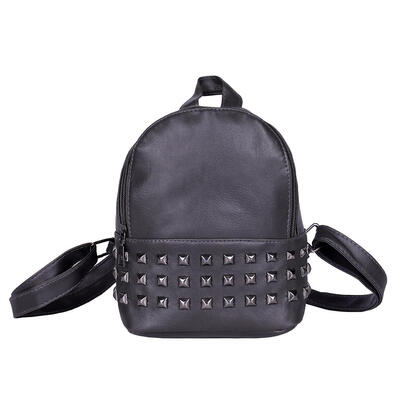 

Fashion Rivet Backpack Women PU Leather Casual Girls Shoulder Schoolbags