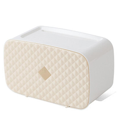 

Paper Towel Dispenser Wall Mounted No-drilling Paper Towel Holder Dispenser Bathroom Toilet Tissue Dispenser Garbage Bags Dispense