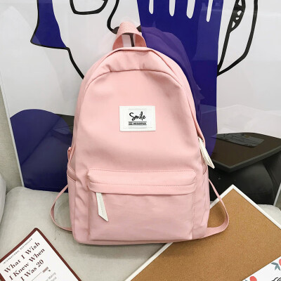 

Ins style schoolbag female Korean version of high school students large capacity ancient sense girl double shoulder Bausen campus