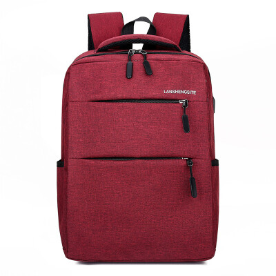 

Business backpack notebook bag simple casual large capacity travel backpack gift computer backpack