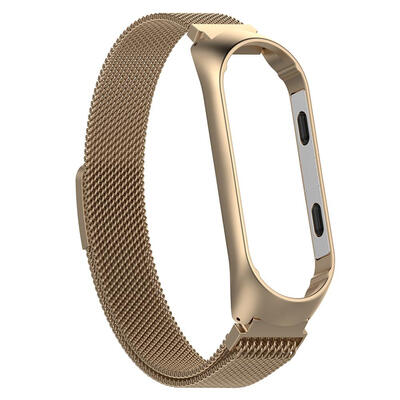

Milanese Stainless Steel Watch Band Strap wFrame for Xiaomi MI Band 3