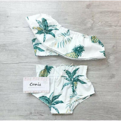 

Toddler Kids Baby Girls Floral Crop Tops Shorts Briefs Outfit Set Clothes Summer