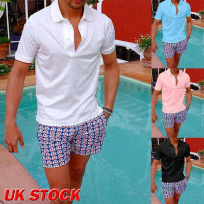 

New Mens Active Shirt Short Sleeve Size  - 3XL Solid Sport Leisure Wear