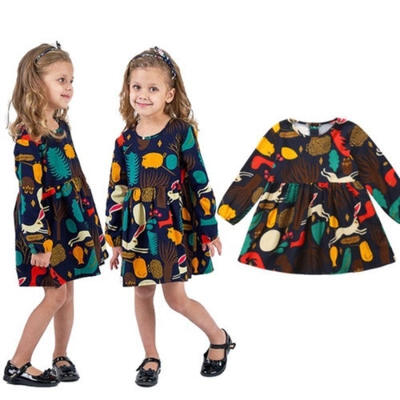 

New Toddler Baby Kid Girl Princess Dress Floral Party Pageant Dress Sundress Outfits