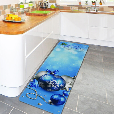 

〖Follure〗Christmas Floor Entrance Door Bathroom Mat Indoor Bathtub Carpet Doormats Decor