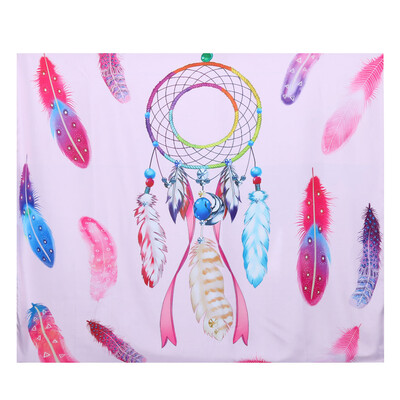 

Toponeto Pink Dream Catcher Style Art Home Wall Hanging Tapestry Festival Bedspread Wall