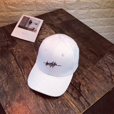 

Hat men Korean letters casual spring&summer Joker baseball cap fashion simple Cap female student duck bill cap