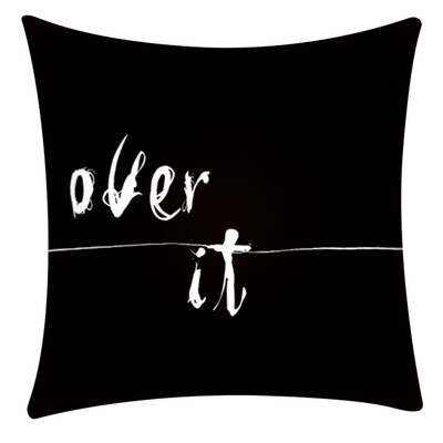

〖Follure〗Pillow Case Polyester Fiber Cushion Sofa Car Cushion Cover Home Decoration