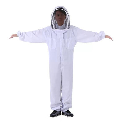 

Beekeeping Veil Suit Jacket Thick Beekeeper Protective Clothing Anti-bee Clothes Bee Hat Equipment