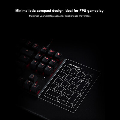 

Kingston HyperX Alloy FPS Pro Mechanical Keyboard Cherry MX Gaming Keyboards Backlight LED Anti-ghosting Full N-key Rollover Cherr