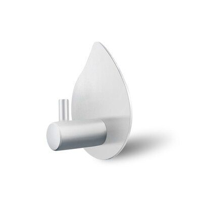 

Drop-Shaped Brushed Kitchen Bathroom Door Behind The Creative Bright Single Hook Stainless Steel Hook