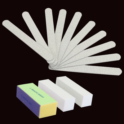 

Toponeto Primer Acrylic Powder Nail Art Buffer Block Sanding File Tools Tips Kits
