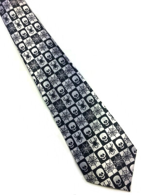 

Aliex Spot 2018 Halloween Tie Ghost Festival Tie Digital Print Festival Tie