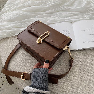 

Senior sense bag female 2019 new wave Korean version of fashion casual temperament retro wild shoulder slung small square bag