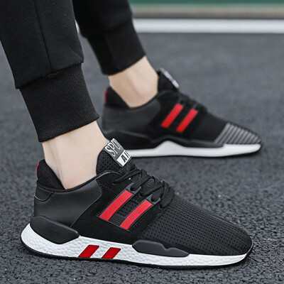 

2019 summer new mens shoes mesh mesh shoes breathable mesh travel shoes hollow mesh anti-slip running shoes single shoes
