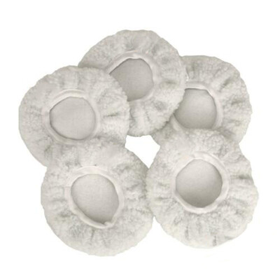 

5pcs 6 Inch Soft Wool Clean Polishing Buffing Bonnet Pad For Car Auto Polisher