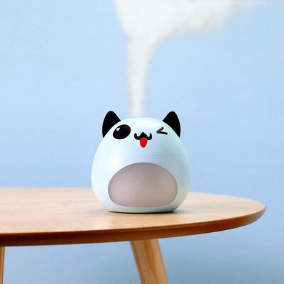 

Gobestart USB Air Humidifier Silent Ultrasonic Diffuser Changing Cute LED Night Light
