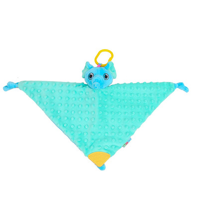 

Baby Comforting Towel Soft Baby Blanket with Toy Set Newborn Christening Gift Cute Boy Girl