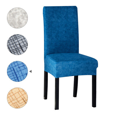 

Spandex Chair Cover Stripped Pattern Dining Room Stretch Seat Cover Chair Protective Case for Wedding Home Restaurant