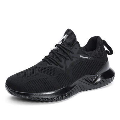 

Large size mens shoes autumn breathable flying woven sports shoes mens Korean version of casual shoes mens running shoes sneakers