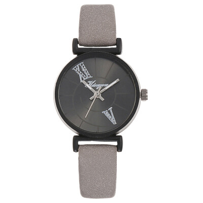 

Women Watch Geneva Unique Dial Wristwatch Simple Solid Color Leather Strap Ladies Fashion Dress Clock Relojes Para Mujer