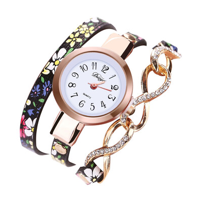 

〖Follure〗Fashion Small And Exquisite Dial Simple Leather Strap Ladies Bracelet Watch