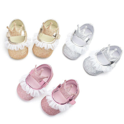 

Infant Baby Girls Shoes Casual Soft Sole Sneaker Crib Lace Shoes For 0-15month