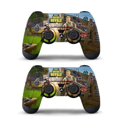 

Popular Game Fortnite PS4 Controller Skin Sticker Cover For Sony PS4 PlayStation 4 for Dualshock 4 Game Controller PS4 Skins Stick