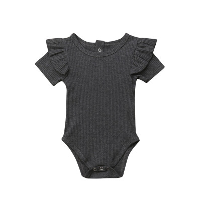 

Newborn Infant Baby Girls Top Romper Jumpsuit Bodysuit Comfy Outfits Clothes