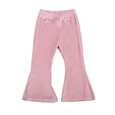 

Infant Kids Baby Girl Bell Bottom Gold Velvet Pants Flare Trouser Clothes Autumn