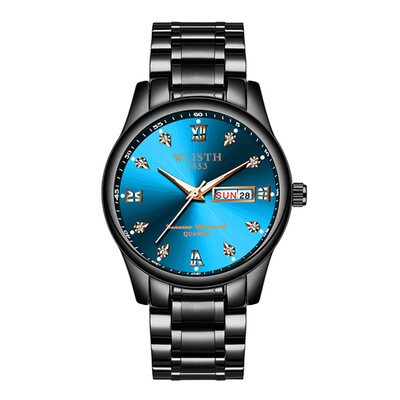 

Gobestart Luxury Watches Quartz Watch Stainless Steel Dial Casual Bracele Watch