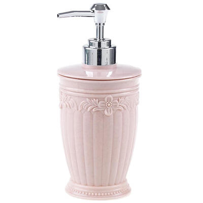 

400ml PP Soap Dispenser Lotion Shampoo Makeup Liquid Pump Bottle Round Square