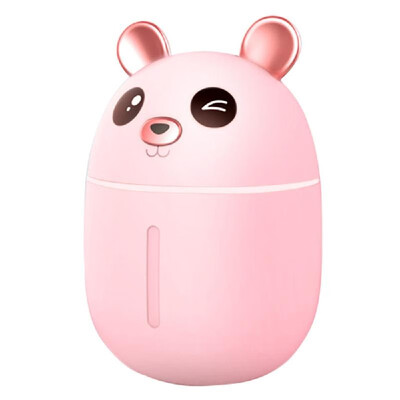 

USB Air Humidifier for Large Bedroom&Baby Whisper Quiet Auto Shut-Off Bear Pink