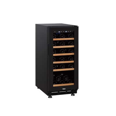 

Wine cooler compressor red Wine cabinet Athens black