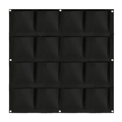 

16 Pockets Non-woven Planting Bag Garden Vertical Hanging Wall Grow Bags