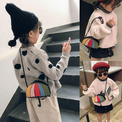 

Baby Kid Girls PU Leather Shoulder Bag Messenger Handbag Crossbody Purse Satchel